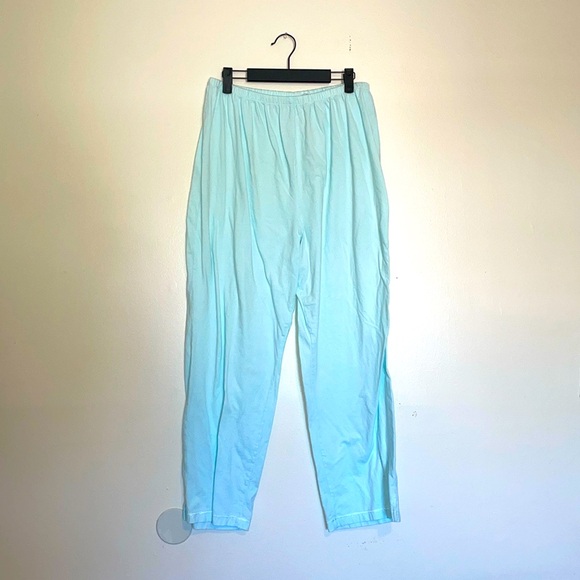 Miss Elaine Other - Miss Elaine | Baby Blue Pajama Pants 100% Cotton